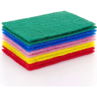 Multy Scouring Sponge 10pcs Colored