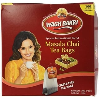 Wagh Bakri Masala Chai (100 Tea Bags) 200G