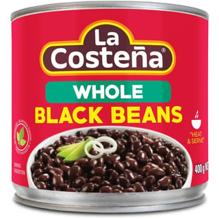 La Costena Whole Black Beans 400G
