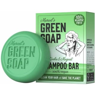 Marcel's Green Soap Shampoo Bar Tonka & Mugu