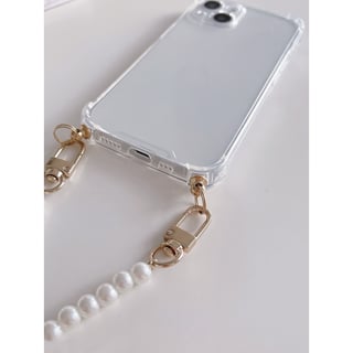 Parel ketting lang - iPhone 7p/8