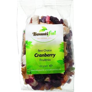 Bountiful Cranberry Fruitmix 250 Gr