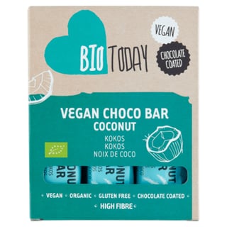 Smaakt Vegan Coconut Bar 3 Stuks Biologisch