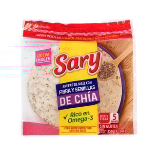 Sary Chia Seeds Arepas