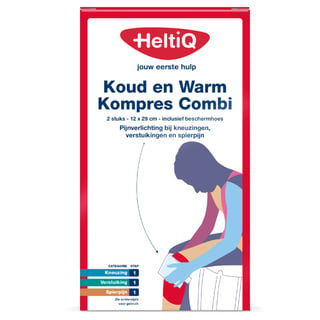 KOUD-WARM KOMPRES COMBI HELTIQ 2st
