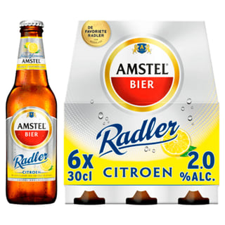 Amstel Radler Bier Citroen Fles 6x30cl