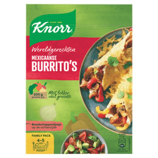 Knorr Wereldgerecht Mexicaanse Burritos Xxl