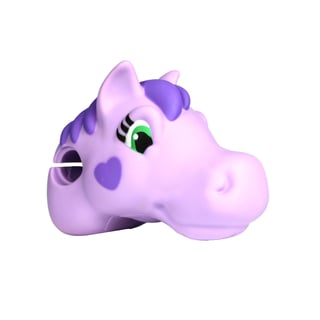 Micro Scootaheadz Purple Pony