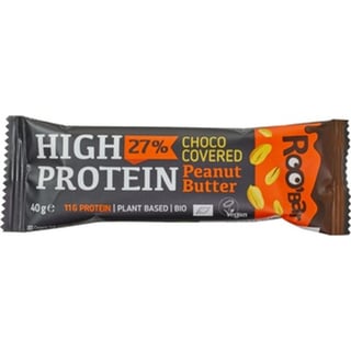 Roo'bar High Protein Bar Peanut Butter 40g