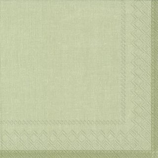 Cocktailservet Linen Sage