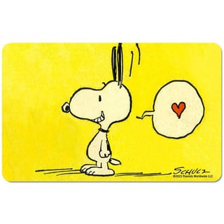 Peanuts Breakfast Board - Snoopy in Love