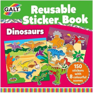 Reusable Sticker Book Dinosaurs