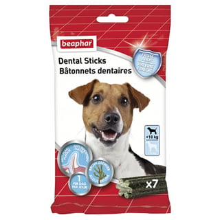 Beaphar Dental Sticks Kleine Hond 10 Kg.