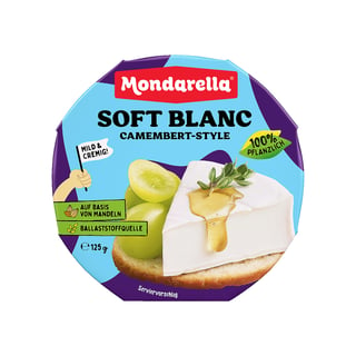 Mondarella Soft Blanc Camembert Style 125g *THT 13.03.2025*