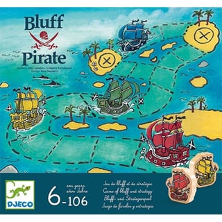 Djeco Strategiespel Bluff Pirate