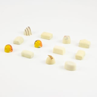 Doosje Bonbons Witte Chocolade - 6 Stuks