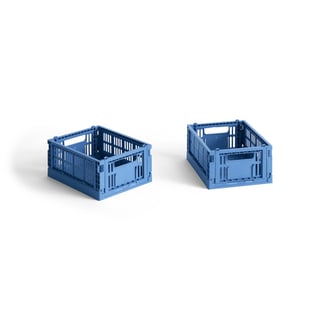 Color Crate Mini Set 2 Electric Blue