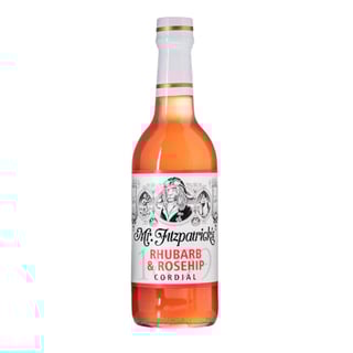 Mr Fitz Rhubarb & Rosehip Cordial (500ml)