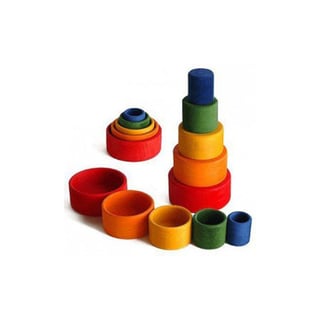 Houten Stapelbakjes (Grimms)