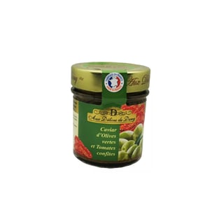 Gedroogde tomaten met groene olijven - 110g/130ml