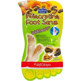 Purederm Invigorating Foot Scrub Walnut Voetscrub 25 Ml