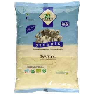 Organic Roasted Chickpea Flour (Sattu Flour) 500Gr