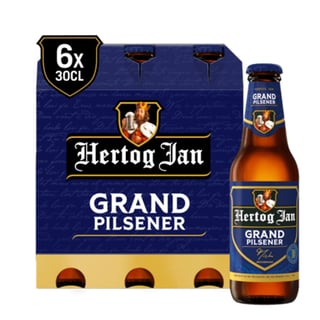 Hertog Jan Grand Pilsner Flessen 6x 30 Cl