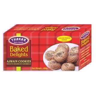 Thakar Ajwain Cookies 400Gr
