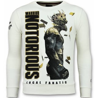 Notorious Trui - King Conor Sweater Heren - Wit