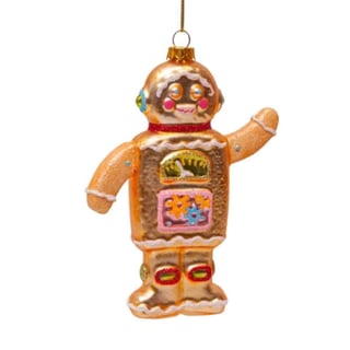 Vondels Kerstbal Gingerbread Robot