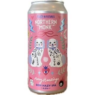 Northern Monk Faith In Futures Amy Hastings DDH Hazy IPA 440ml