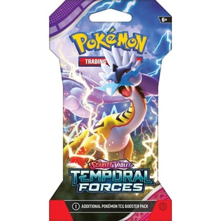 Pokémon Scarlet & Violet Temporal Forces Sleeved Boosterpack