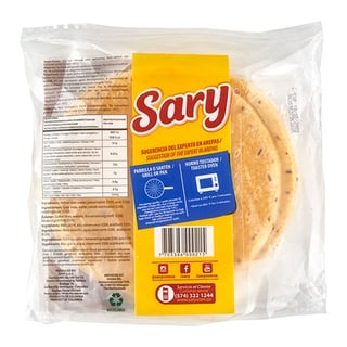 Sary Yellow Corn Arepas