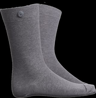 Solid Socks - Light Grey
