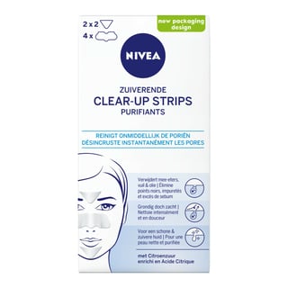 Nivea Zuiverende Clear-up Strips 6pcs 6