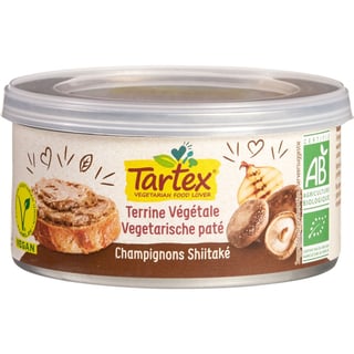 Tartex Vega Paté Champignon-Shiitake 125g