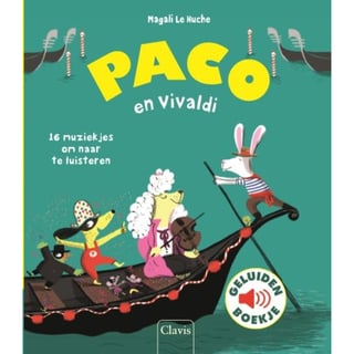 Clavis Geluidenboek Paco en Vivaldi 3+