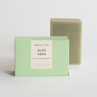 Shampoo bar natuurlijk - Helemaal Shea - Aloë Vera