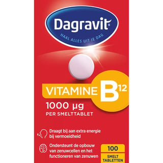Dagravit Vitamine B12 1000g 100st 100