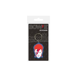 David Bowie - Aladdin Sane Rubberen Sleutelhanger