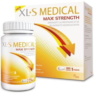 XL-S Medical Max Strength Afslanksupplement - 120 Tabletten - Eetlustremmer