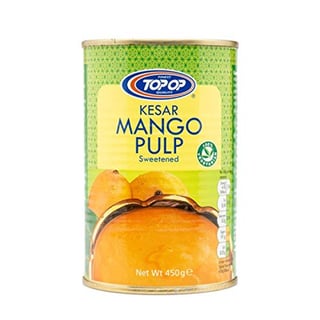 Top Op Kesar Mango Pulp 450Gr