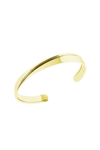 Bandhu Curved Bracelet - Gold
