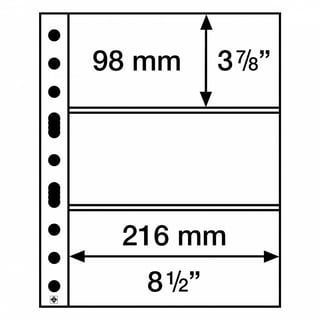 Glasheldere Bladen Grande Easy 3C - 50 Stuks