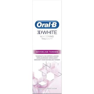 Oral t.pasta 3d White th.sensi75 Ml