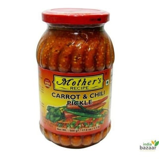 Mothers Carrot Chilli Pickle 500Gr