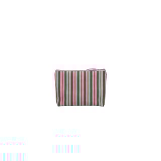 Kado Design Toilettas Stripes Light Fuchsia + Grass Green+ Blood Orange
