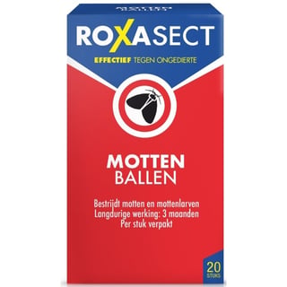 Roxasect Mottenballen 20st