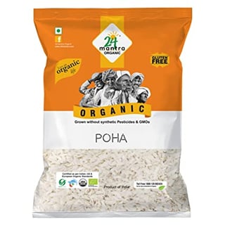 24 Mantra Organic Poha 500 Gm