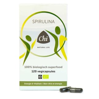 Chi Bio Spirulina Capsules 120CP